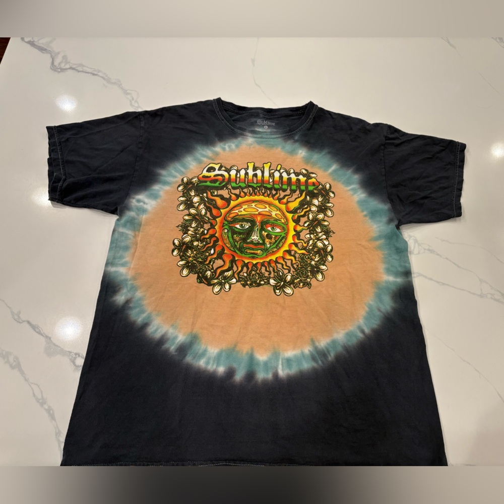 Sublime Tie-Dye Short Sleeve Tee Pre-Owned and Worn